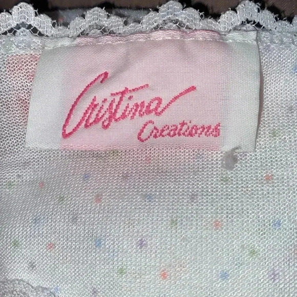 Vintage Christina Creations lace camisole - Picture 7 of 7